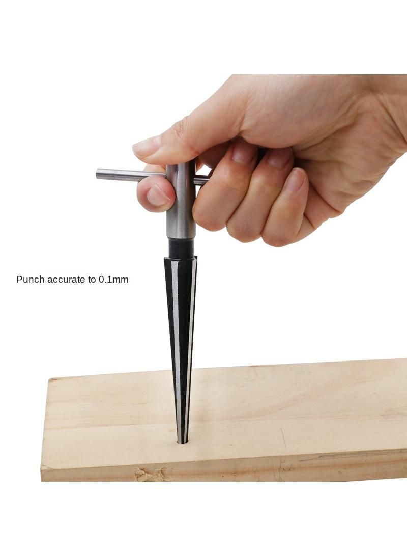 3-13mm Round Handle Hexagonal Handle Taper Reamer Woodworking Board Chamferer
