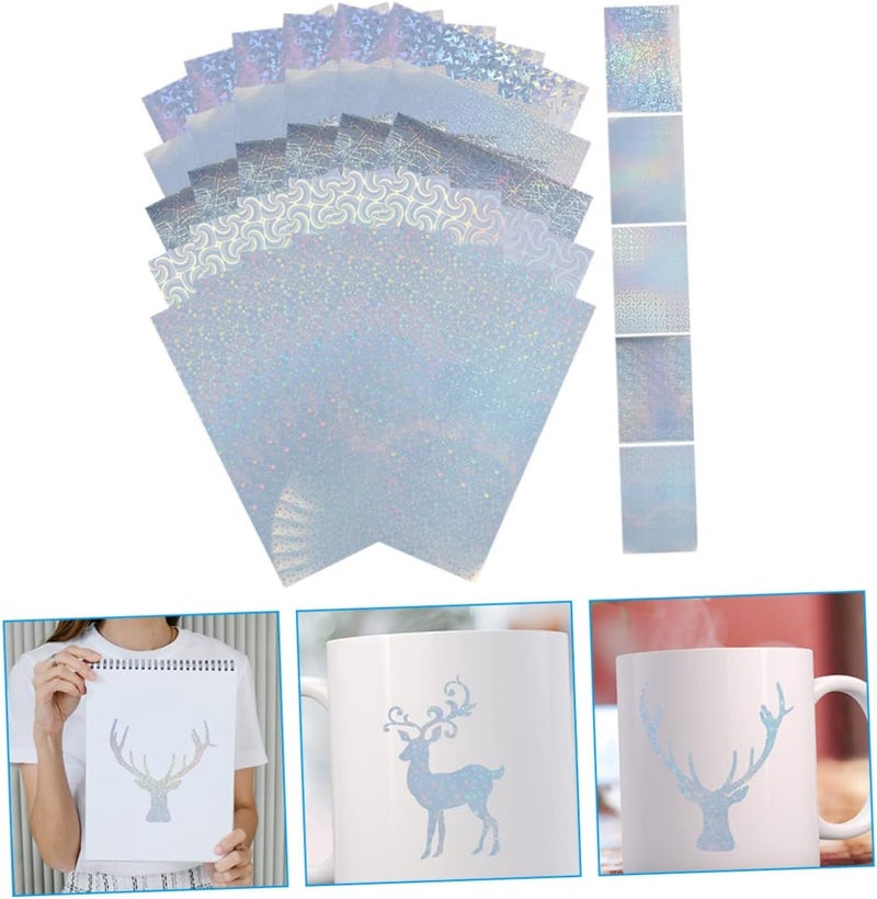 Multi-price design picks MAGICLULU 30Sheet Holographic Sticker Self Adhesive Film Premium Transparent Holographic for DIY Crafts Easy Cut and Use Decorative Overlay for Photo Frames and Projects Cost effective fine quality Lightweight Batch consistent craftsmanship Light precision processed material All user group compatible Cross product compatible Trendy varied sizing alternatives Year round in stock Classic practical design Globally popular universal design Reinforced edge Globally engineered build Minimal design Storage transit efficiency build Big & small space compatible Cost effective upgraded craftsmanship Odor free color All season compatible build Regional distribution available Low maintenance Backup reserve local stock Dense area priority deliver Local trackable shipment Trendy versatile build - Image 5