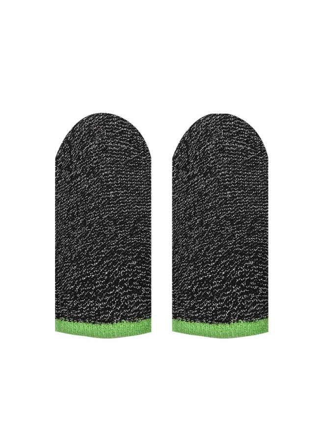 Explosive Hand Game Finger Cover Net Red Anchor With Ultra-thin Finger Cover Touch Screen Sensitive King Chicken Sweat-Product Color:Carbon Fiber Blue Tiger [bulk With Cardboard]  - Image 4