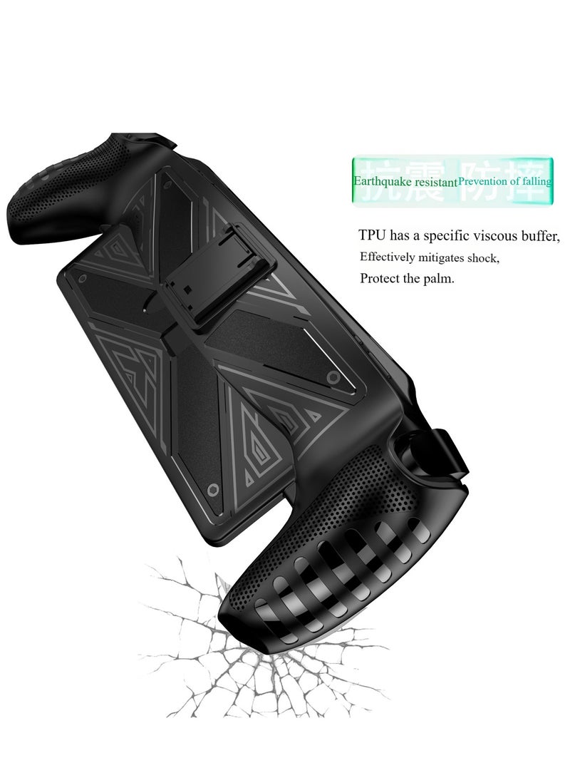 Anti-fall Protective Cover  With Collapsible Bracket，Suitable For Sony PlayStation Portal Game Console Protection - Image 4
