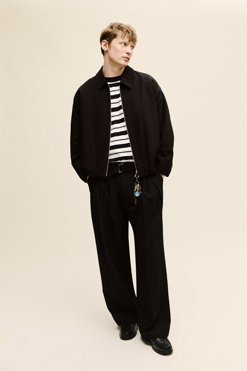 DeFacto Black Man Trousers Casual - Image 1