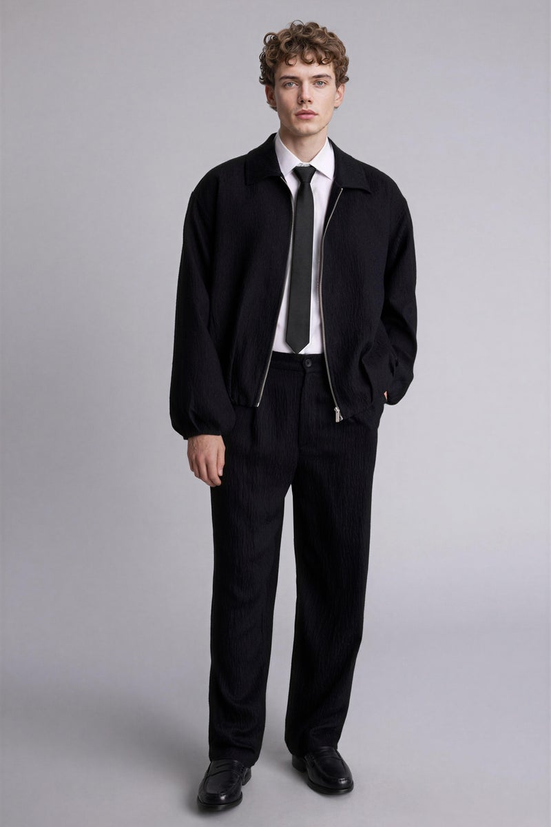DeFacto Black Man Trousers Casual - Image 5