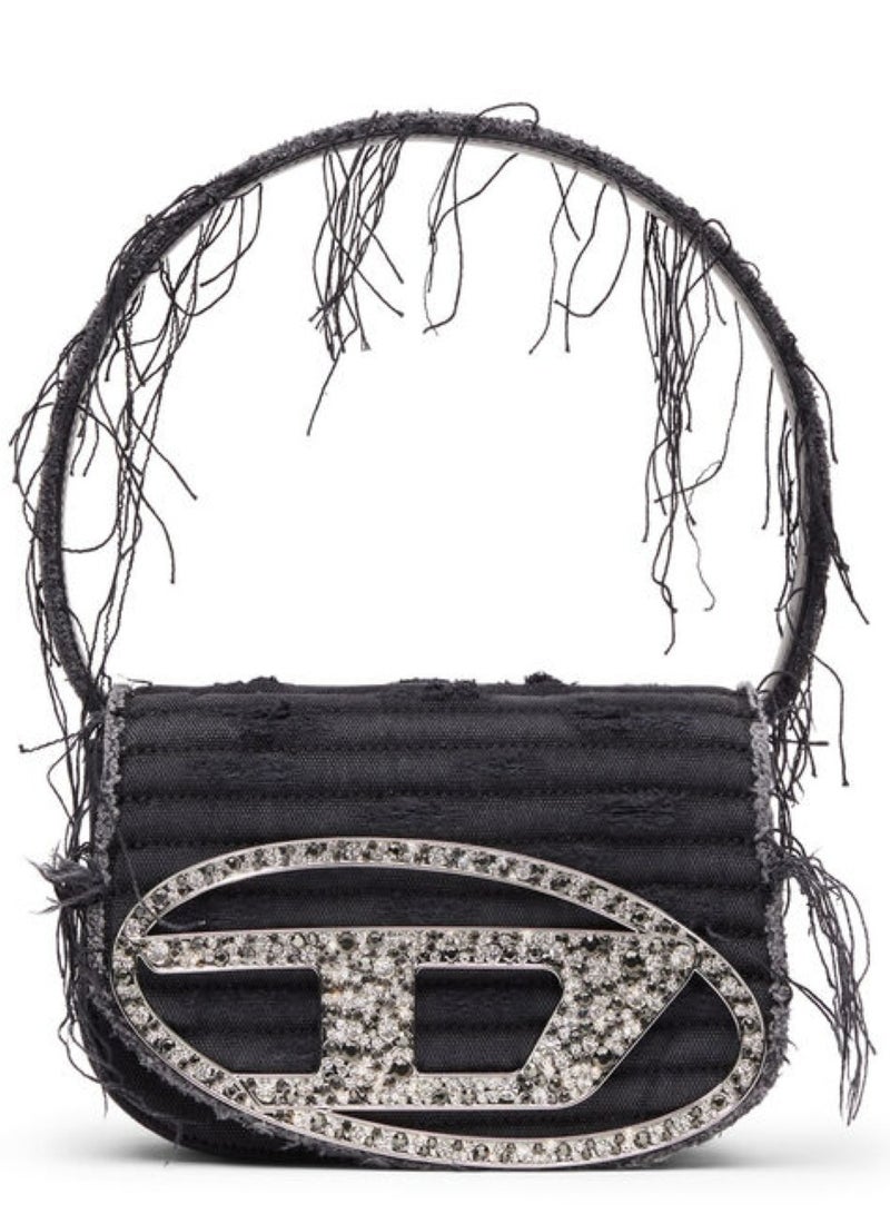 ديزل حقيبة كتف أيقونية من 1DR مصنوعة من القماش والجلد - Image 1