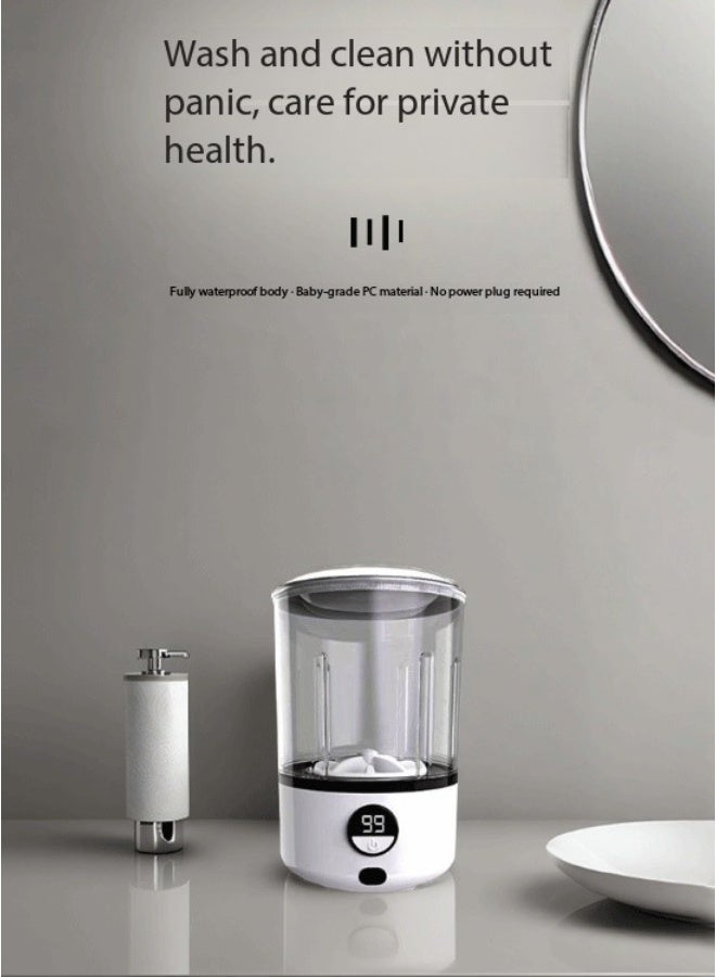 SKT Shiketro Portable, Fully Automatic Mini Washing Machine for Underwear, Socks, and More - Image 2