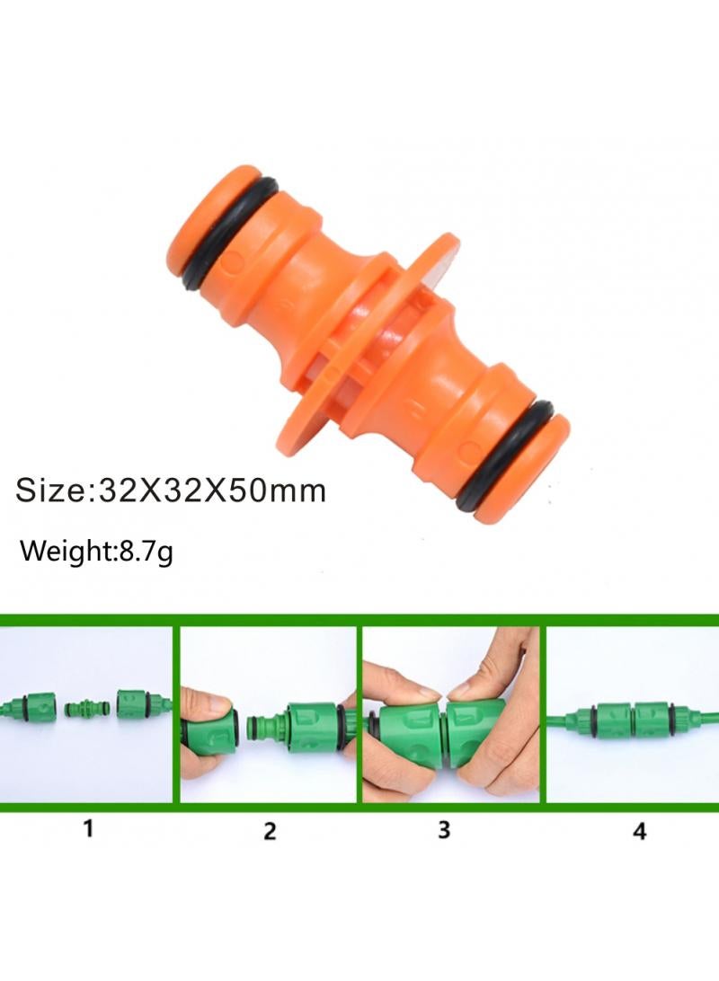 2pcs Plastic 2-Way Garden Hose Fitting for Water Two-Way Pacifier Fittings - Image 4