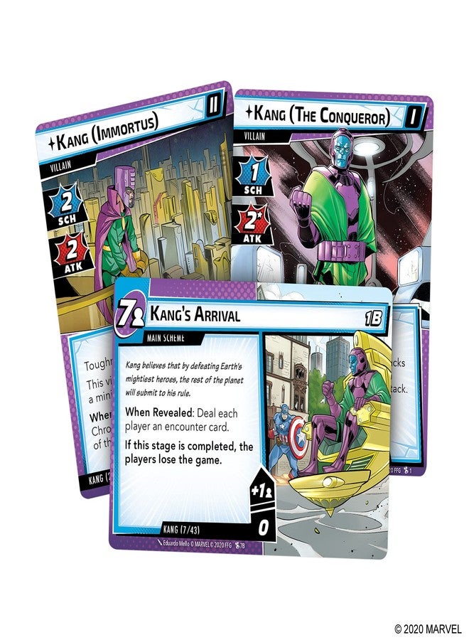 Asmodee Marvel Champions The Card Game The Once and Future Kang SCENARIO PACK - Cooperative Superhero Strategy Game for Kids and Adults, Ages 14+, 1-4 Players, 45-90 Min Playtime, Made by Fantasy Flight Games - Image 4