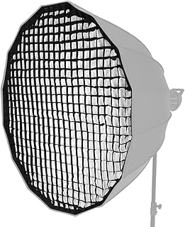 ANDOER Andoer 120cm Softbox Honeycomb Grid 16 Robs Deep Photography Parabolic Softbox Grid  - Image 1