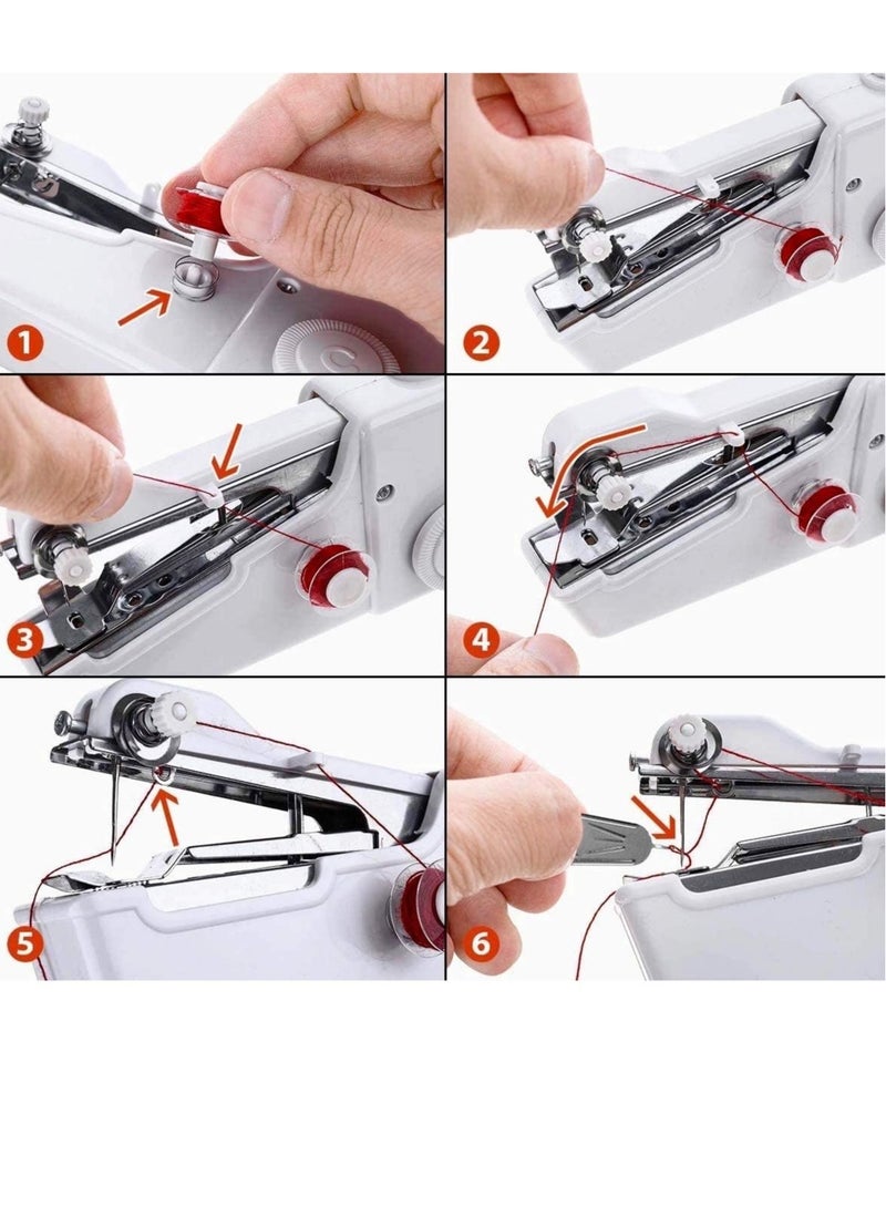 ELTRAZONE Handy Stitch Mini Sewing Machine - Portable, Handheld, Beginner Sewing Products -- Handy Stitching Device - Maquina de Coser Portatil - Image 2
