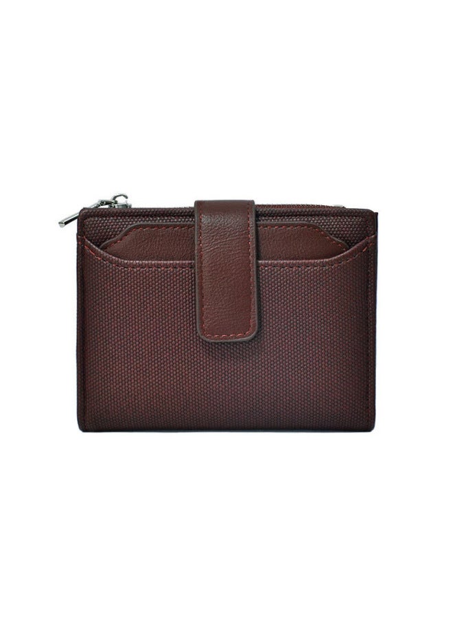 Korean-style High-end Simple And Versatile Short Wallet For Women, Multi-card Slot Card Holder, Niche Design, Multifunctional Coin Purse