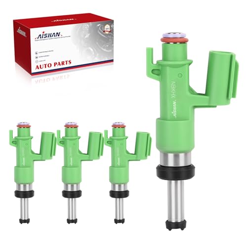 AISHAN 4PCS Fuel Injectors 10 Holes Compatible with Lexus ES300h 19-22, ES250 21-22, for Toyota Camry 18-22, for RAV4 Avalon 19-22, Sienna 21-22, Highlander 2020-2022 L4 2.5L Replace 23209-29175 - Image 1