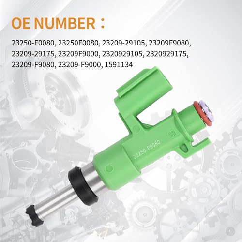 AISHAN 4PCS Fuel Injectors 10 Holes Compatible with Lexus ES300h 19-22, ES250 21-22, for Toyota Camry 18-22, for RAV4 Avalon 19-22, Sienna 21-22, Highlander 2020-2022 L4 2.5L Replace 23209-29175 - Image 5