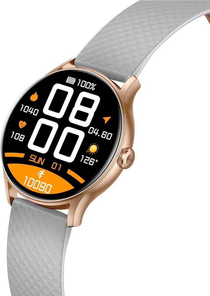 TOTULIFE Smart Watch ACTIVE 3 with Bluetooth Calling - Gold - Image 5