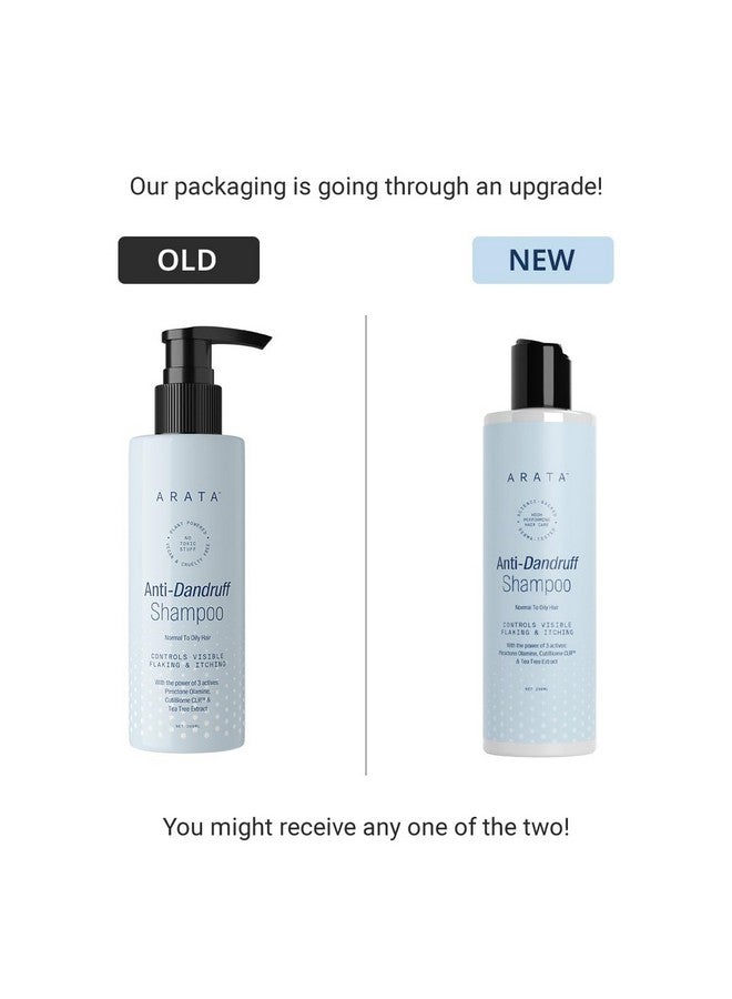 ARATA Anti Dandruff Shampoo | Dandruff Remover With Piroctone Olamine, Cutibiome Clr™, Neem | Reduces Flaking And Scalp Irritation | Anti Dandruff Shampoo For Men & Women | For All Hair Types | 200Ml - Image 2