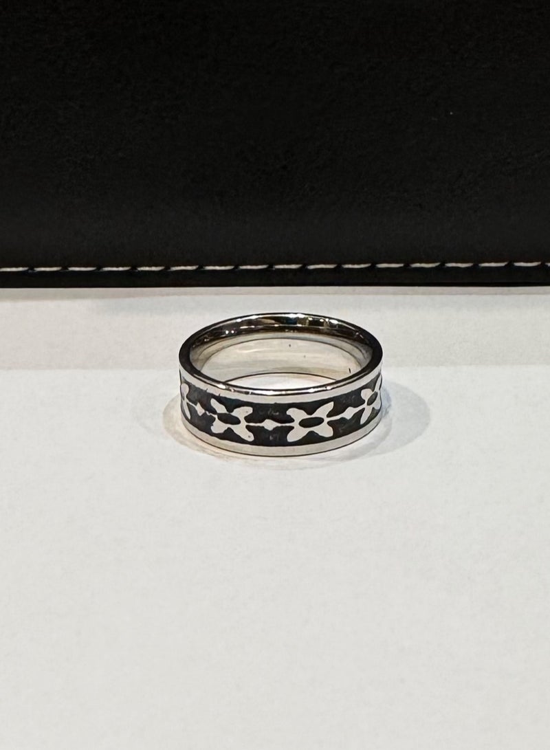 جوليري إيفريداي خاتم رجالي مصنوع من التيتانيوم ستيل المقاوم للصدأ مقاس 10 - Image 1