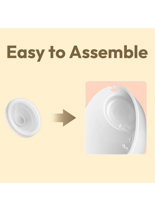 NCVI غشاء بديل NCVI متوافق مع 8138/8138-1/8786/8122-3، ملحقات مضخة الثدي القابلة للارتداء، 4 قطع - Image 5