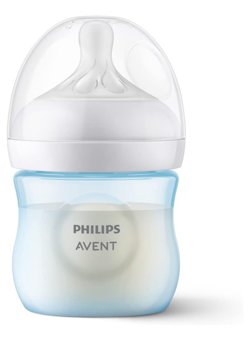 Avent Philips AVENT Natural Baby Bottle with Natural Response , Blue Baby Gift Set with Snuggle - Image 4