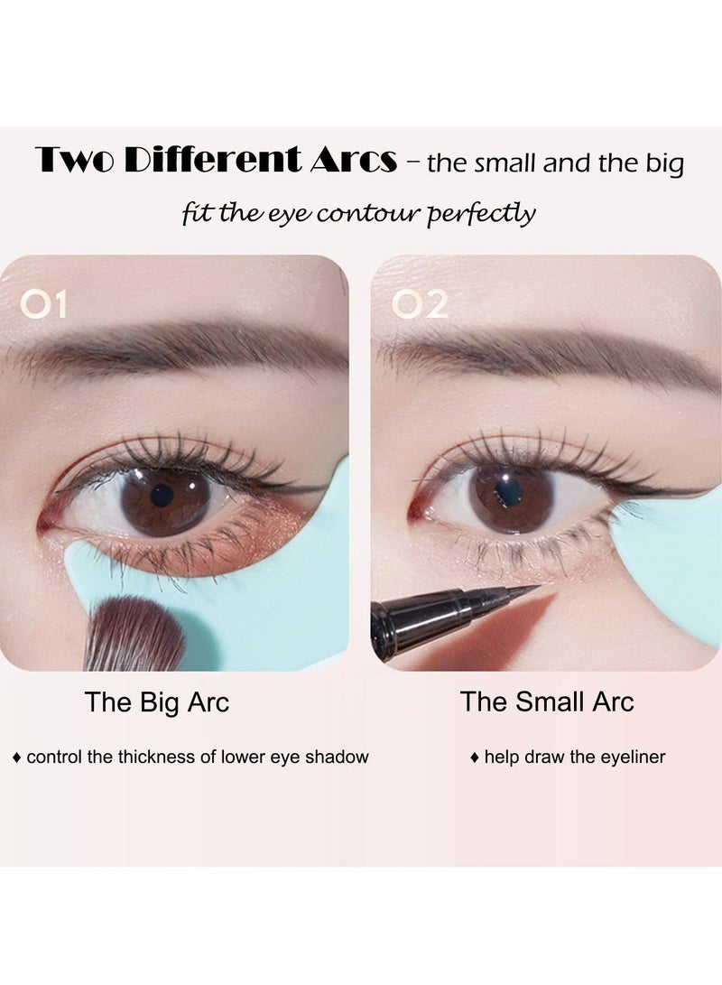 SYOSI Eye Makeup Tool Eyelash Eyeshadow Silicone Auxiliary Protection - Image 3