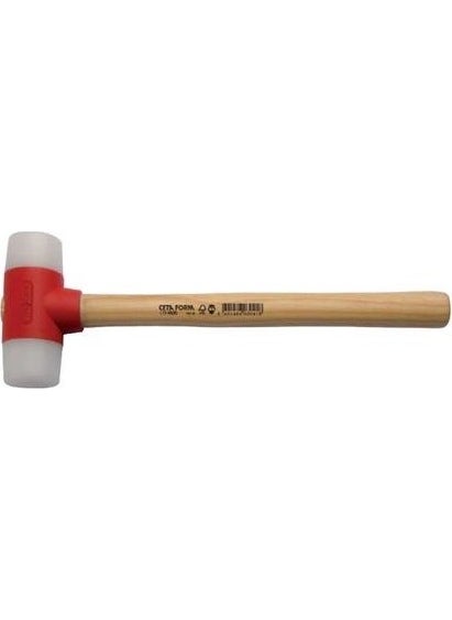 Ceta Form Ceta Wooden Handle Plastic Hammer 40 mm L12-40 