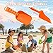 QINGLER Sand Beach Shovels for Kids Heavy Duty Plastic Summer Sand Scoops Toy 4 Pack Blue Green Yellow Orange Sandbox Garden Digging Play Gift Set Party Bundle83inch - Image 4