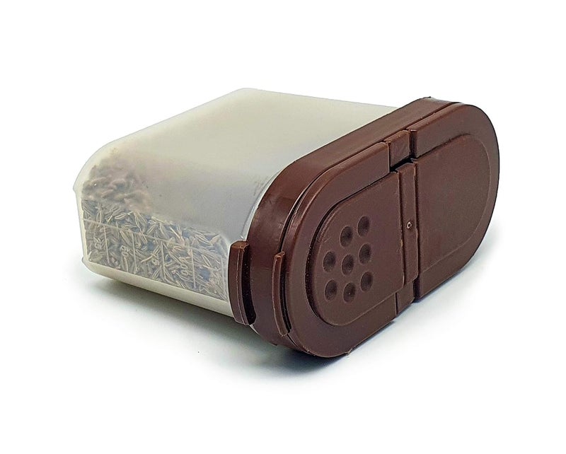Mahaware Modular Wonder Spice Shaker and Sprinkler Combo Set Set of 6 Brown - Image 2