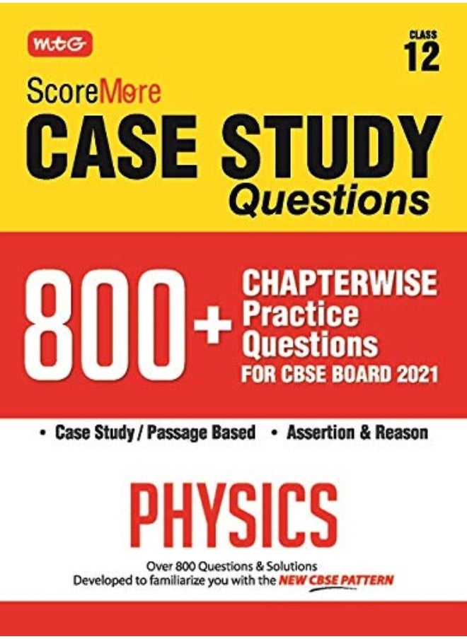 ScoreMore Case Study Chapterwise Practice Questions Physics Class 12 