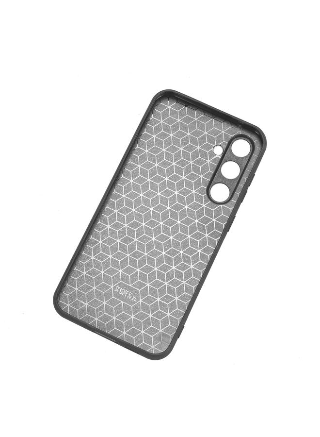 اس-توب جراب خلفي من الجلد لهاتف Samsung Galaxy S23 FE 5G مع سوار معصم - Image 3