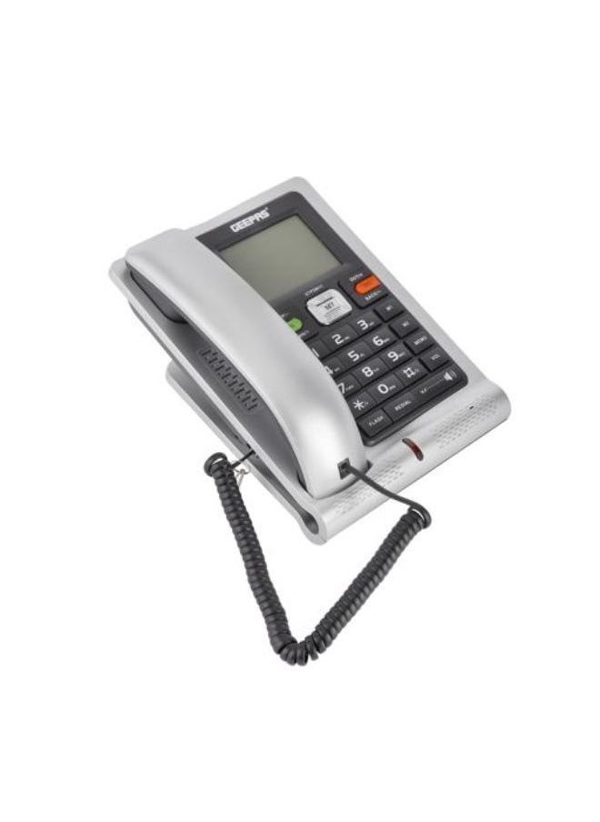 جيباس - هاتف تنفيذي مزود بمعرف المتصل وشاشة LCD 16 رقمًا وإضاءة خلفية بيضاء- GTP28011 - Image 1