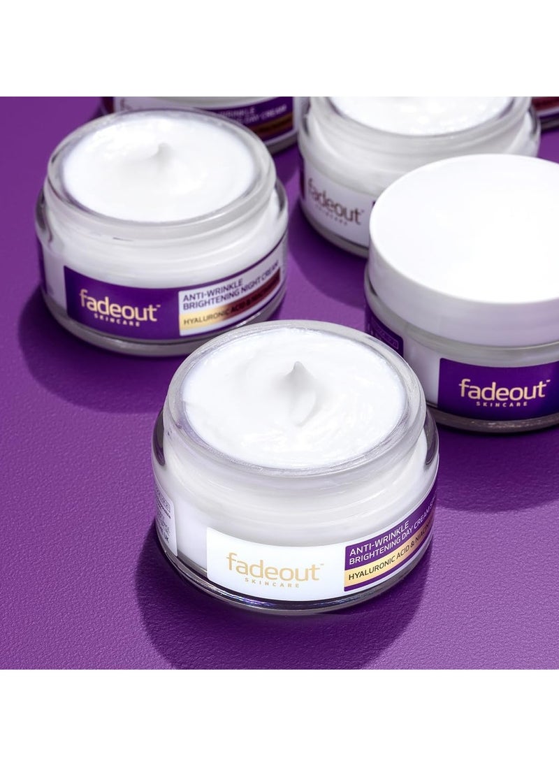 FADE OUT Advanced Age Protection Even Skin Tone Day Cream - Brightening Cream With Hyaluronic Acid and Niacinamide  SPF 25 50ml  - Image 2