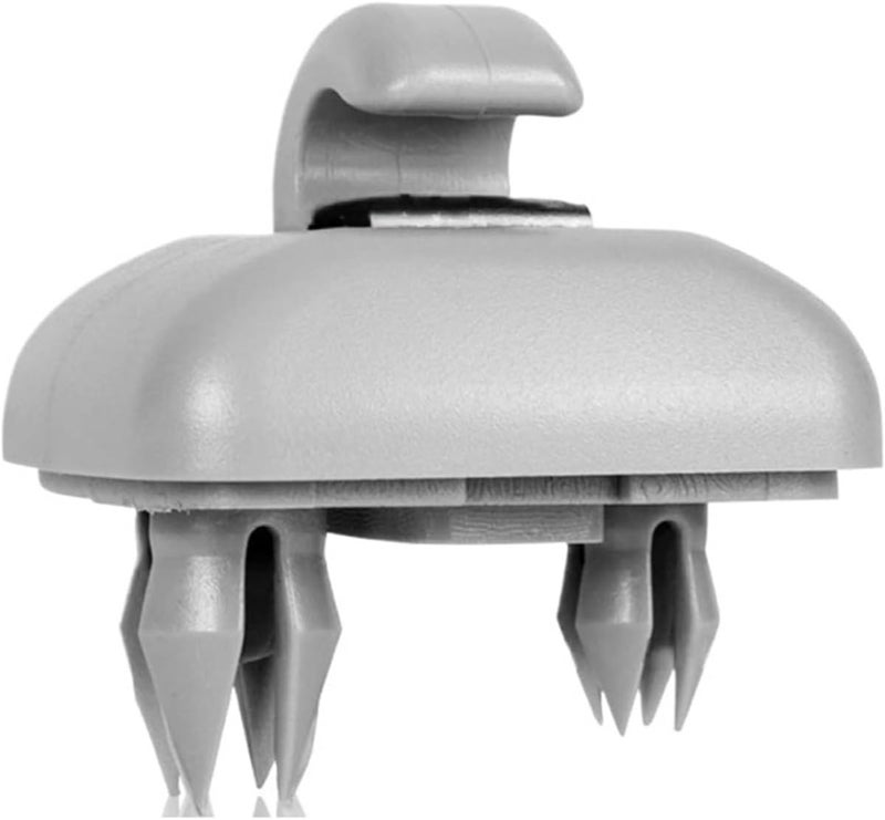 Visor Clips 4/8pcs Car Sun Visor Clip Interior Hanger Hook Bracket for Car(Gray 4PCS) - Image 1