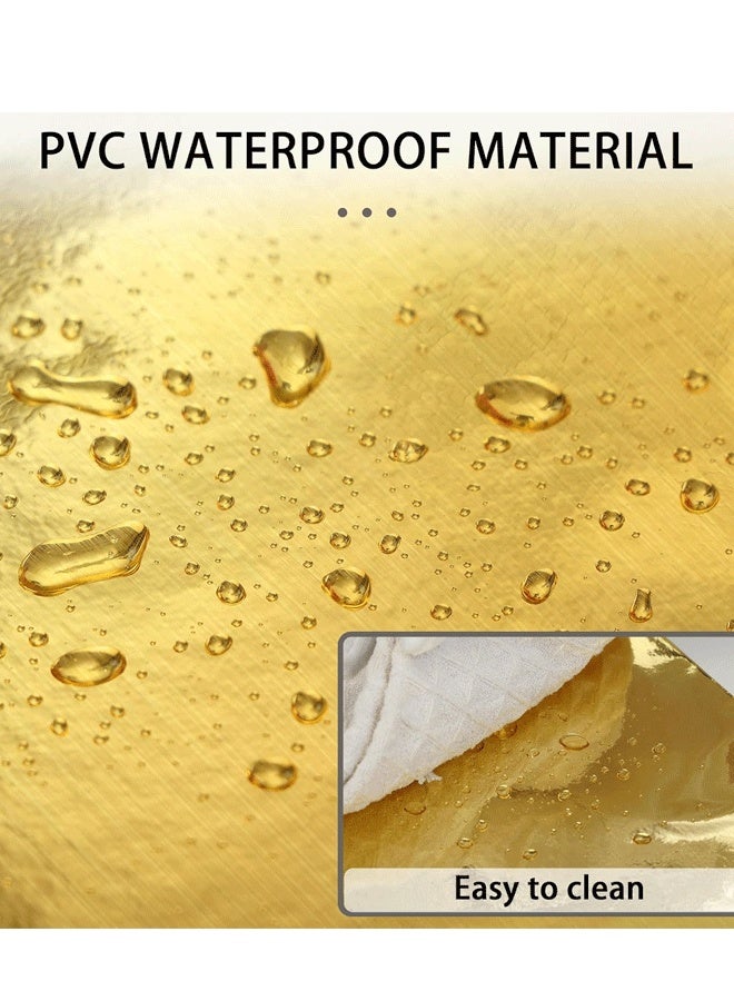 ريليو ملصقات معدنية مقلدة سريعة الالتصاق، حدود جدارية ذاتية اللصق، إطار الباب، إطار النافذة، ديكور، إطار من الفولاذ المقاوم للصدأ، حدود، 10 سم × 5 أمتار - Image 3