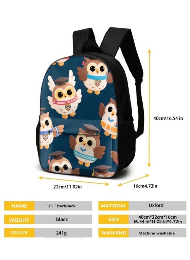 Bright Li Fire Unlock the new fashion of childish fun! Three-piece set of bags, cartoon elements for children and teenagers (students, children, friends' outings, mountain climbing, schooling, etc. can be used) - 31  - Image 4