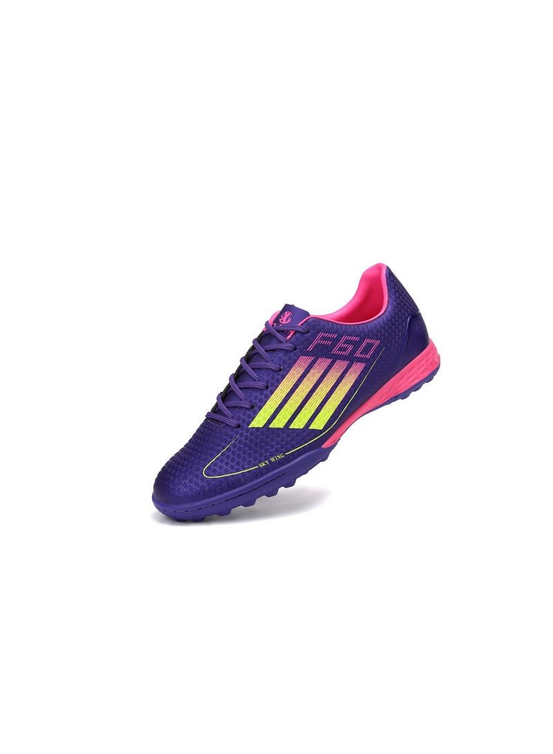SKY WING Men's And Women's Firm Ground Soccer Cleats Low-Top Football Cleats IC/IN Sole Professional Training Outdoor Lightweight Soccer Shoes - Image 1