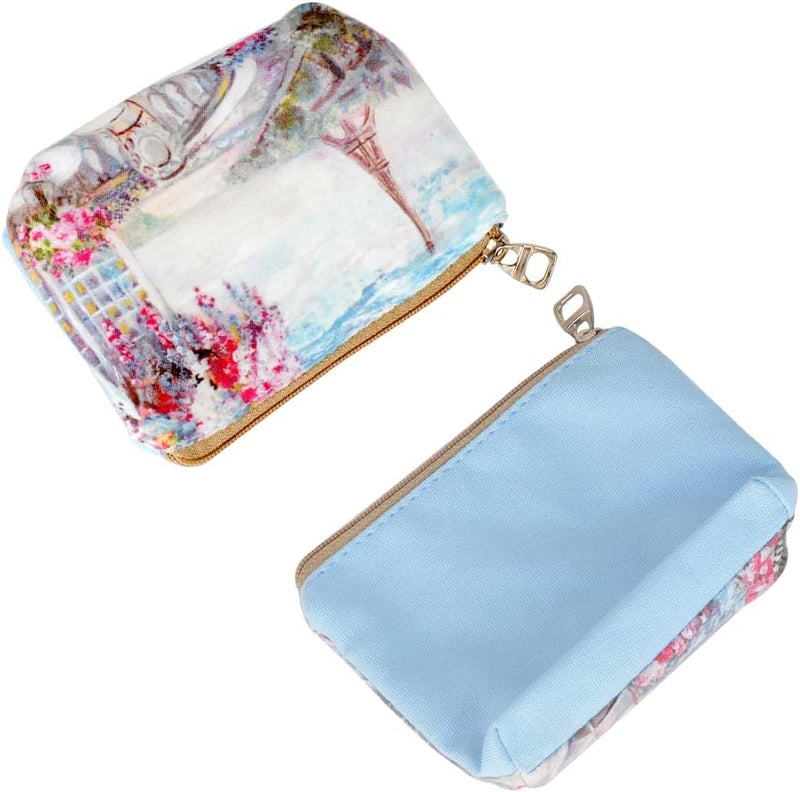 ARRIZO Women and Girls Cute Fashion Coin Purse Wallet Bag Change Pouch Key Holder - Image 3