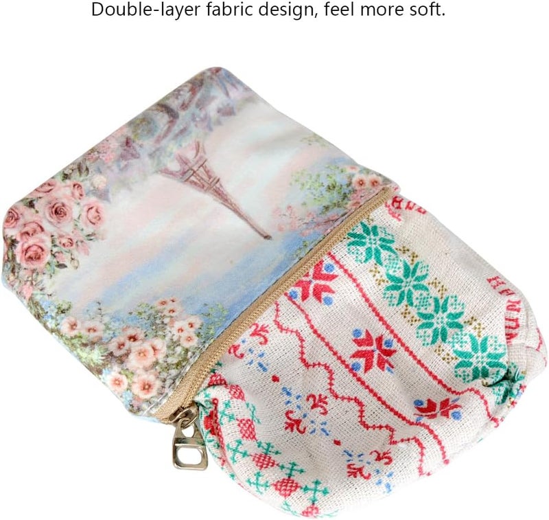 ARRIZO Women and Girls Cute Fashion Coin Purse Wallet Bag Change Pouch Key Holder - Image 4