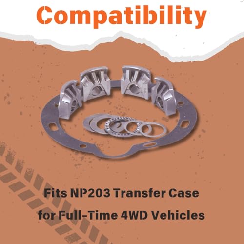 Mile Marker 501 Hubs Conversion Service Kit fits NP203 Transfer Case - Full Time 4WD Vehicles - Reduces Wear & Tear - Improved Fuel Economy - Exceptional Performance & Reliability - Image 4