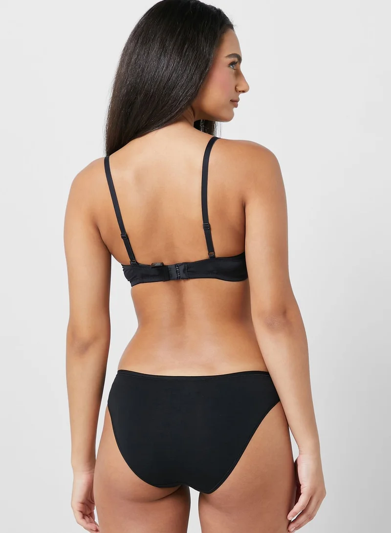 Marks & Spencer 5 Pack No Vpl Cotton Modal Bikini Knickers