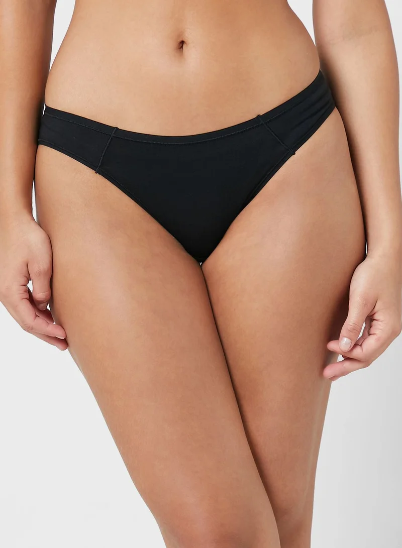 Marks & Spencer 5 Pack No Vpl Cotton Modal Bikini Knickers