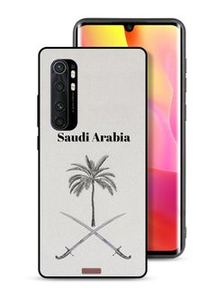 Xiaomi Mi Note 10 Lite Protective Case Cover Kingdom Of Saudi Arabia Sign Art