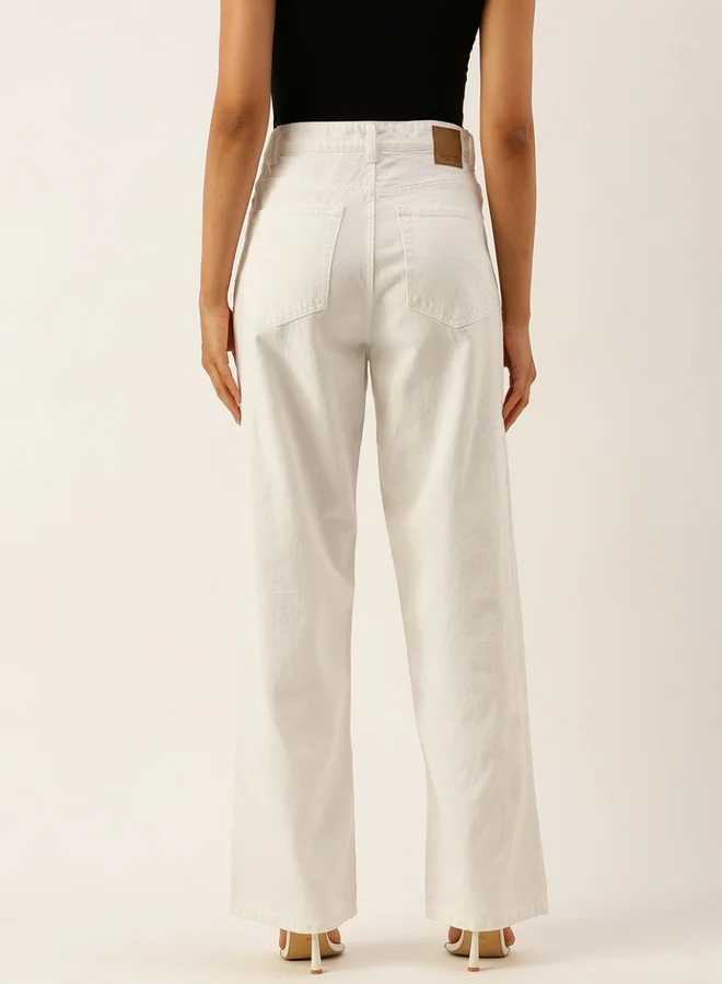 Take Two Styli Women High Rise Relaxed Fit Jeans By Bene Kleed