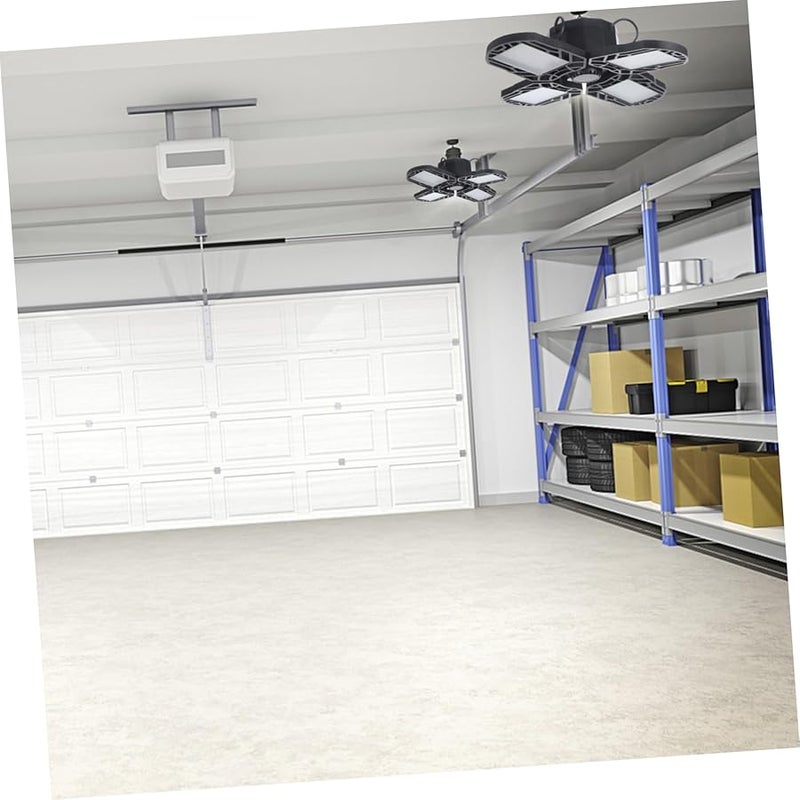 E27 Garage Ceiling LED Light Folding Workshop Lamp 360 Degree Adjustable - Image 5