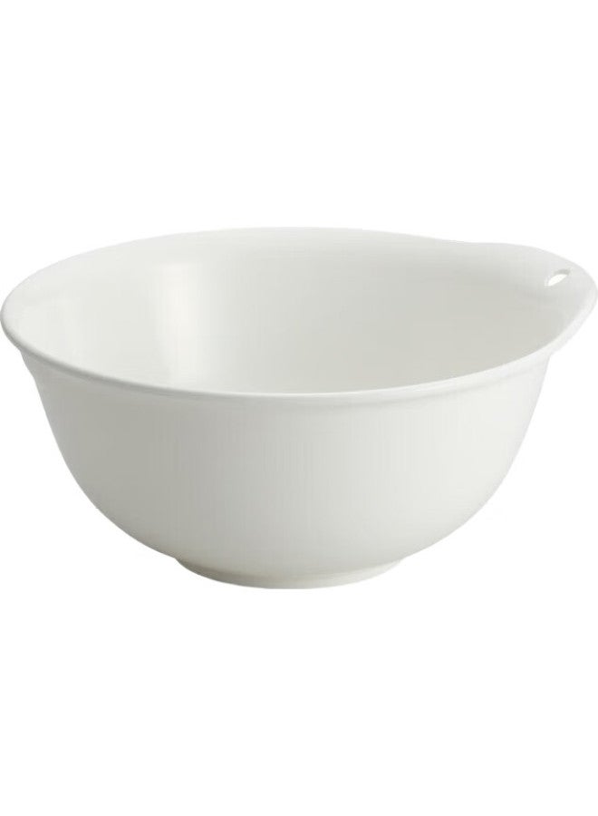 Asvel Imported Double-Layer Colander Drainer Basket For Kitchen, Fruit And Vegetable Washing, Rice Strainer, White - Image 3