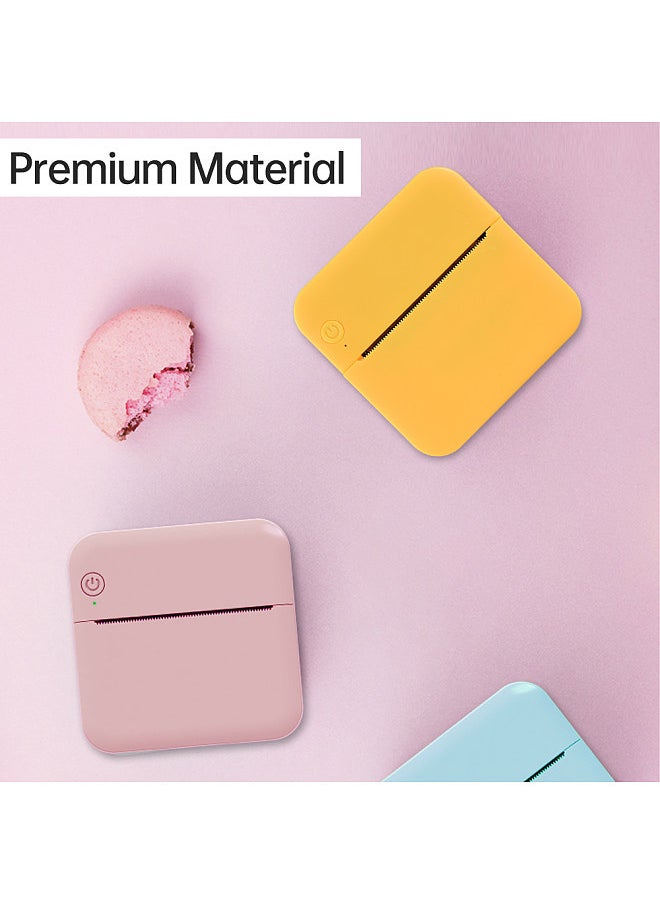 Generic Mini Pocket Thermal Printer Multifunction Portable Sticker Maker 203DPI Instant Photo Printing Support BT Connection for Smartphone with 1 Paper Roll 57mm Compatible with iOS Android  System for  - Image 3