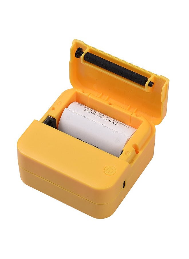Generic Mini Pocket Thermal Printer Multifunction Portable Sticker Maker 203DPI Instant Photo Printing Support BT Connection for Smartphone with 1 Paper Roll 57mm Compatible with iOS Android  System for  - Image 2