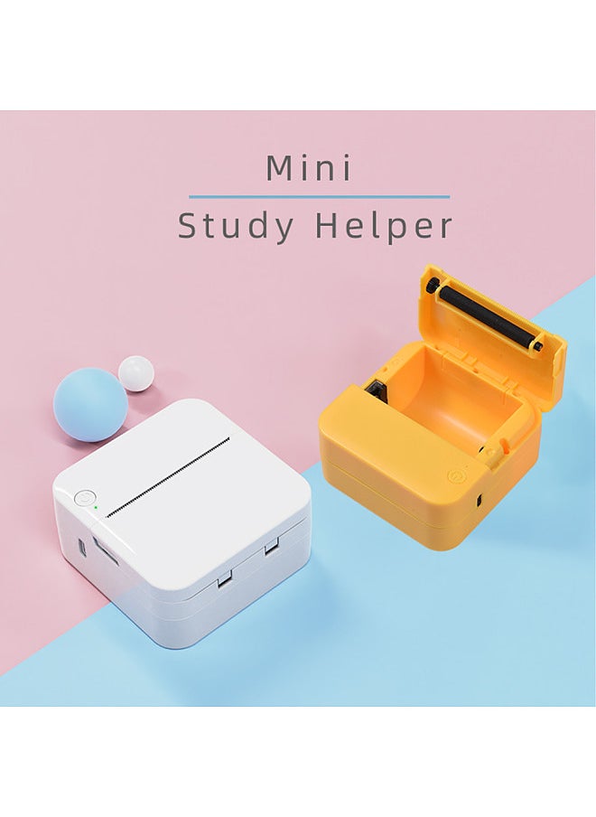 Generic Mini Pocket Thermal Printer Multifunction Portable Sticker Maker 203DPI Instant Photo Printing Support BT Connection for Smartphone with 1 Paper Roll 57mm Compatible with iOS Android  System for  - Image 4