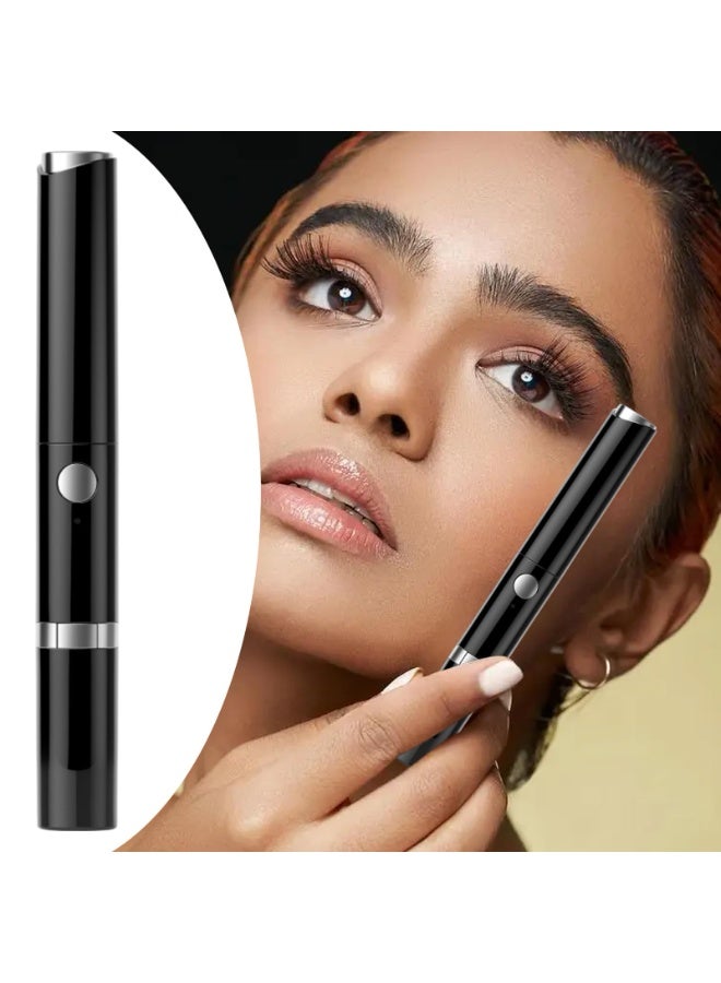 معجب ماكينة تشذيب الحواجب الكهربائية ومكبس الرموش 2 في 1، مكبس رموش كهربائي لتجعيد الرموش، تشكيل الرموش، تسخين كهربائي، مكبس تجعيد الحواجب - Image 2