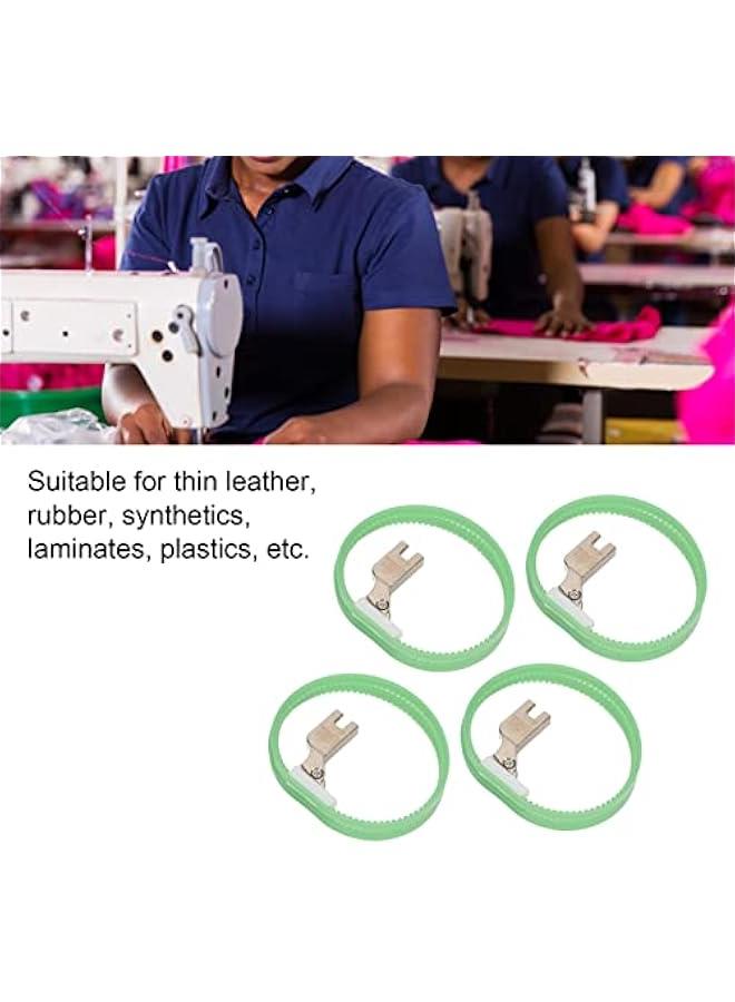 4 Pcs T350 Double Ring Presser Feet, Industrial Sewing Machine Ring Roller Feet for Industrial Sewing Machine Replacing Repairing - Image 2