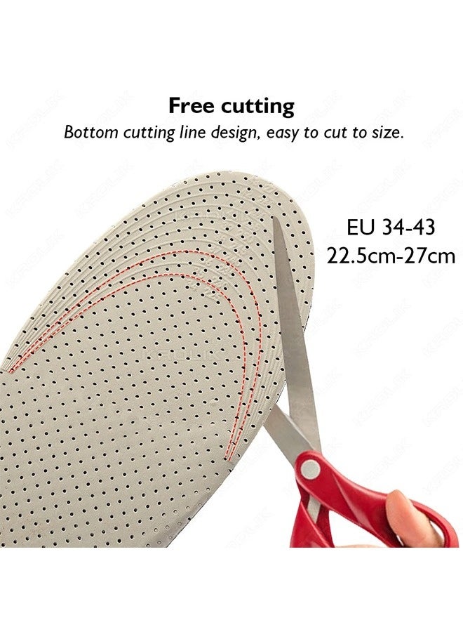 1 Pair Height Increase Insoles,  Memory Foam Unisex Full-Length Invisible Heel Lift Inserts (2-4cm) - Image 5