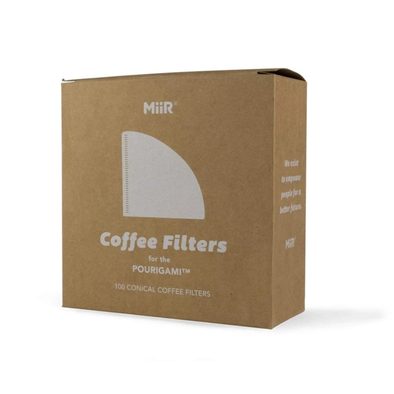 MiiR Coffee Filters 100 Count Premium Paper Coffee Filter for Consistent Flavor and Easy Cleanup Ideal for PourOver Coffee Lovers