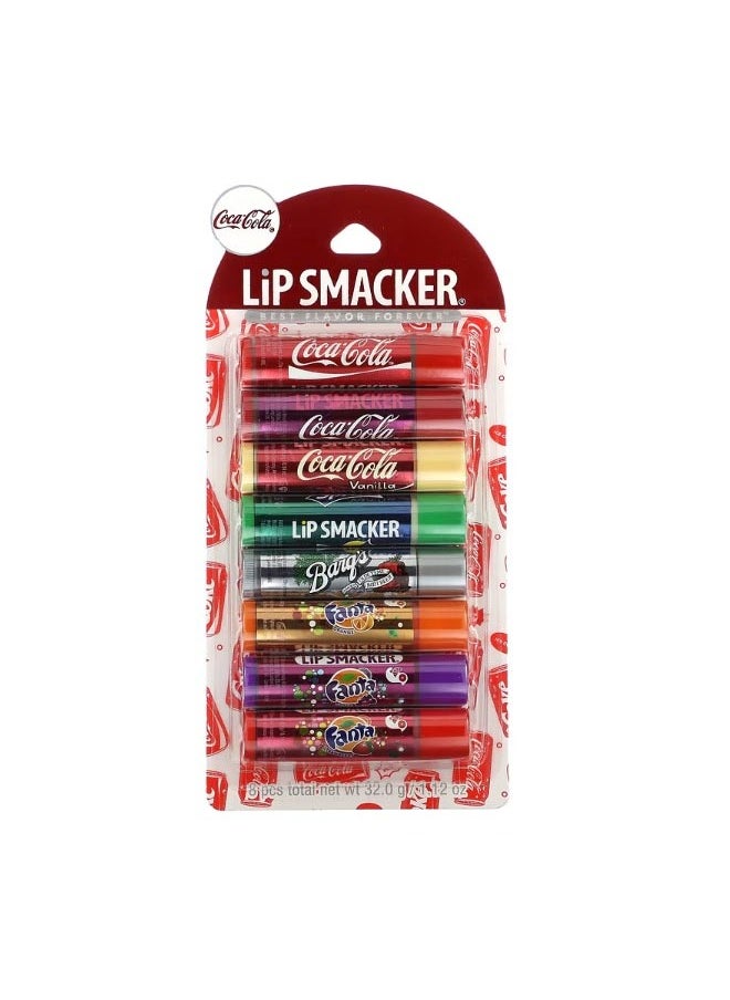 Lip Smacker Coco-Cola Lip Balm Assorted 8 Pack 0.14 oz 4 g Each  - Image 2