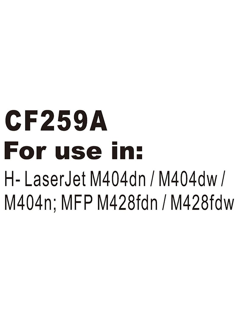 MKS Toner Cartridge CF259A (59A) Compatible with HP LaserJet M404 / MFP M428 - Image 2